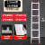 铝合金伸缩直梯子工程户外单梯折叠抽拉爬梯室外升降8米楼梯 1.5mm厚4米伸缩直梯(可伸到3.5米