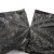 冰禹 BYyc-351 可降解垃圾袋 加厚平口垃圾袋塑料袋 黑色45*50cm 20只/卷*5卷