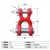 起重链条链接器H扣X型连接扣起重工具配件80锰钢链条连接头 5/8X扣
