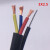国标行车电缆HR8 9 10 12 16 芯1 1.5 2.5平方带钢丝手柄控制电缆 HR4X6平方(中间钢丝)