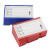 柯瑞柯林CXBQR0610磁性标签仓库标识牌货架标签物料卡红色特强磁100个装出口专供