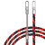 丰稚 穿线器 万能拉线 电工手动引线 钢丝暗线电线网线暗管 三股40米-圆头