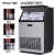 惠康（HICON）制冰机商用 大型咖啡奶茶店KTV用冰粒机全自动方冰块制作机 120冰格-日产120kg-自动进水400129