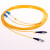 利合光电（LHG）光纤跳线LC-FC单模万兆双芯光纤线缆两端双头跳纤2.0尾纤LSZH外披 15米