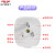 德力西三相四线接线插头2腿3脚四插五孔电源公头插16A25a家用工业 DZ47X 三相四极 25A(四孔)