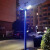 中字 LCTYNY3505060 景观灯led路灯小区公园道路 铝材灯不生锈 深灰色灯杆 主灯50W白光+侧面蓝光 60AH锂电池+60W太阳能板 3米高