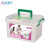 爱备护 家庭药盒便携式医药箱家用药品收纳箱家庭医药箱带药急救箱白色ABH-J001A 1套