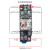 正泰（CHNT）JZX-22F-D-2Z-CA-DC12V--CZY08A-02小型中间继电器8脚（继电器+底座）