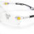 代尔塔  防雾 防冲击 防刮擦 防紫外 眼镜 护目镜PC 镜片 防护  101115 白色 