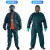化科 分体防化服 防化学品 耐酸碱防护服 分体防化服+全面罩套装（防酸性气体）