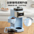 松下（Panasonic）美式咖啡机 全自动磨豆研磨一体机 智能煮咖啡壶 豆粉两用 办公室家用 一键自动清洗A702 天依蓝A702【浓度可调+多档研磨+自动清洁】