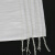 谋福CNMF990白色编织袋蛇皮袋米袋定制塑料打包袋面粉袋子 白色标准款45*77cm（50个）