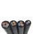 敏达(minda) YC3*50平方 电线电缆 国标重型橡套电缆 3芯多股软橡套线缆 黑色100米/盘GN