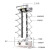 木禺嵌入式投影机联动升降电动吊架智能遥控自动伸缩支架投影机爱普生USB自动联动升降天花吊顶支架子 1米行程*配400*350底板