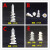 定制石膏板膨胀螺丝/石膏板塑胶蓬胀管/螺旋式墙塞/石膏板专用/尼 A配钩子螺丝