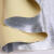 芳纶铝箔布 凯夫拉防火隔热耐高温布 焊接机器人防护服面料 黄色300g/平米 长0.5m宽1.5m