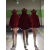 单间本命年龙年女卫衣无性别风2024穿搭羔毛红色棉服新年战袍冬季棉衣 红色-高质量 （带尾巴可拆卸） S 建议70-90斤