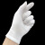 白手套礼仪文玩加厚耐磨防滑劳保工业工作薄款尼龙纱棉线手套 无尘碳纤维 12双