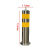 筑采（ZHUCAI）不锈钢防撞柱钢管警示柱路桩隔离柱停车柱加厚 114x750固定柱 