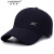 法贝莎品牌帽子男新款韩版遮阳棒球帽简约时尚户外出游男士鸭舌帽 藏蓝 可调节(56-60cm)