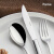 西餐厅主餐刀自助餐勺下午茶咖啡更点心叉 牛排刀  23cm M0153-17