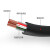 凤达 重型橡套软电缆 YC-450/750V-2*1.5 黑色 100m