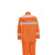 鸣灵 MLJ-ZY001 反光雨衣套装 1套 2XL 橘黄色