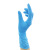 隆华泰一次性纯丁腈手套橡胶劳保厨房洗碗加长款乳胶手套蓝色 S*12寸蓝色丁腈手套(一双)