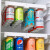 冰箱隔板悬挂式收纳架免打孔抽屉式罐装啤酒汽水可乐雪碧整理架