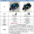 STM8 STM32 GD32 MM32 C8051 可内置电池编程器 脱机烧录器8S003 热门支持STM8 1路烧录 K202款无电池