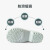 共泰 EVA防滑手术鞋 手术室拖鞋实验室洞洞鞋 防滑包头 白色41/42