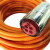 伺服电机动力线电源延长线6FX5002/8002-连接线电缆 橙色 PVC PVC 5m