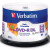 威宝 Verbatim 可打印光盘 DVD+RDL 8.5G 刻录盘 D9大容量 光碟 50片桶装 5 0个 薄 PP光盘袋 + 光盘 笔 一支
