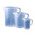 量杯  耐高温塑料透明刻度杯 加厚奶茶烘焙量杯 带盖量杯 1000mL无盖