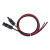 散剪国标光伏线缆4平方直流电缆PV1-F2.5/6/10太阳能电线辐照包检 黑色6平方/米 红色2.5平方/米【10米起发货】