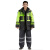 谋福（CNMF）反光警示棉服内胆可拆卸冬季雨衣分体式成人防寒服(RF803 JC棉衣4XL-190) 968