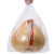 蓓尔蓝WAB0352白色透明食品塑料袋一次性手提背心包装袋40*64（100个）