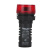 德力西LAY5S(AD16)-22SM频闪声光蜂鸣器 警报器警示灯220V开 22孔 红色AC220V断续闪烁式
