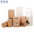 稳斯坦 W5721 (20个)牛皮纸包装盒 手工皂茶包存储袋干果食品包装盒 六角形4*11+6cm