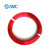 SMC 10-TU0604R-20 洁净系列10-TU系列 聚氨酯管 外径6mm内径4mm 红色 每捆20米