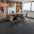地毯大面积地垫卧室全满铺房间办公室拼接客厅方块加厚商用  沥青 深灰色
