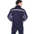 斯卡地尔（Scotoria）PC22TM821NB 防寒冬季劳保服长袖工作棉服带反光条 藏蓝拼灰 4XL码 1件