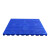 JN JIENBANGONG 塑料托盘 仓库垫板塑胶卡板地台板网格栈板多功能垫板 圆形孔蓝色50*50*5cm