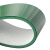 定制适用PVC轻型绿色无缝环形输送带流水线传输工业皮带胶水传送带平皮带 绿色哑光平面