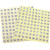 冰禹 BYlj-214 圆形号码连号标签贴 （15张）衣服鞋袜贴纸数字编号贴纸 201-300