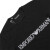 ARMANI/阿玛尼 EA 鹰标修身弹力男士打底短袖套装 111604 1A516 黑色 20 (T恤+内裤) M