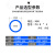 定制适用PU8*5高压气管空压机气动软管外径8MM气泵12/10*6.5/6*4*2.5气线 PU12X8（80M 蓝）