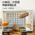 松下（Panasonic）烤箱家用多功能 上下独立控温 电烤箱 烘焙烧烤 30L NU-DM300 杏仁色
