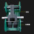 起重机龙门吊夹轨器手动简易方向盘式行车轨道用防风装置夹轨钳 简易夹轨器夹钳