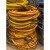 套塑料管钢丝绳  吊车吊装用起重吊索具包塑插编钢丝绳10/14/16mm 套管插编钢丝绳14毫米4米